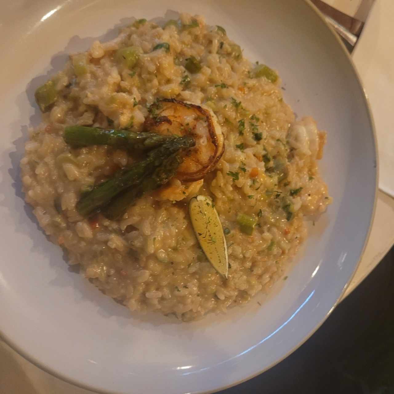 Risotto de Camarón 