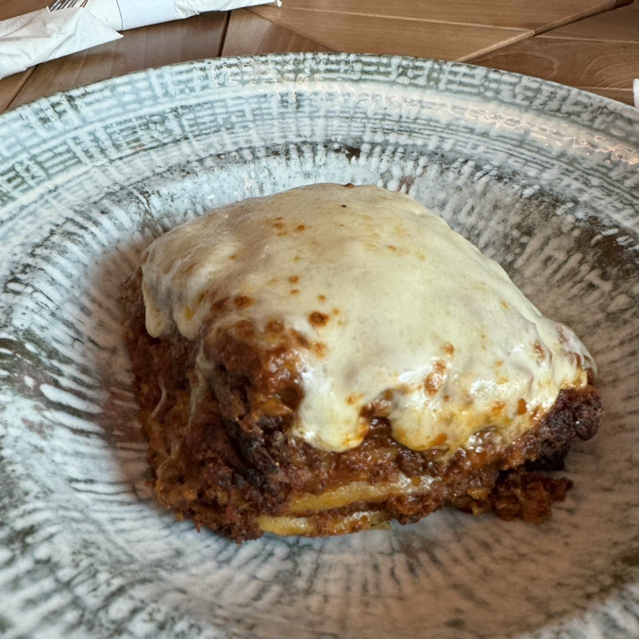 Lasagna de carne