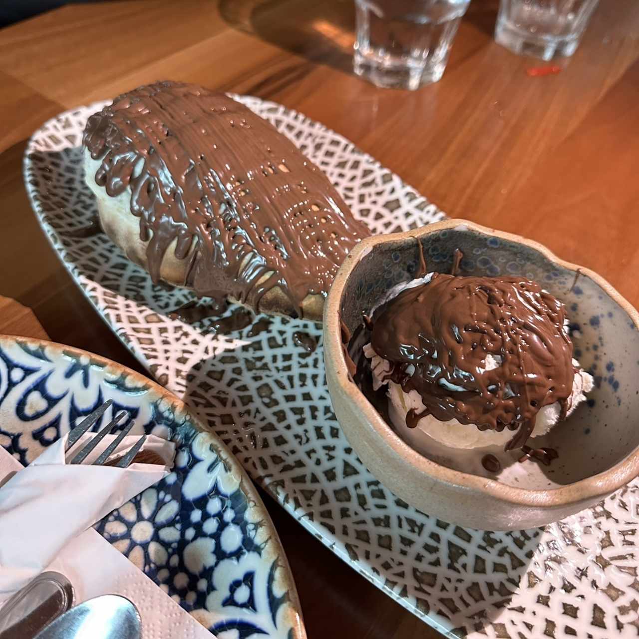 Calzone de nutella