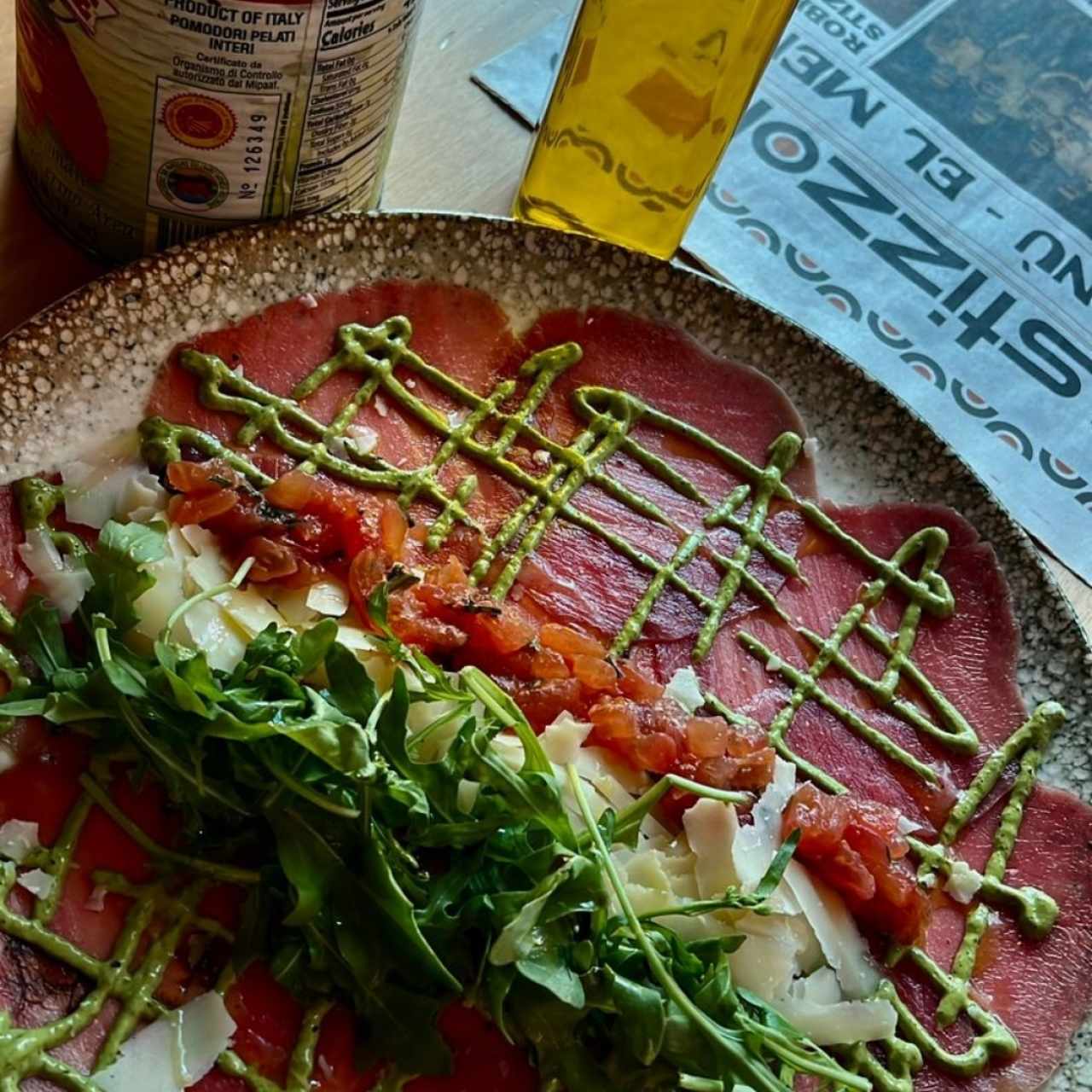 Carpaccios / Carpachos - Carpaccio di Manzo