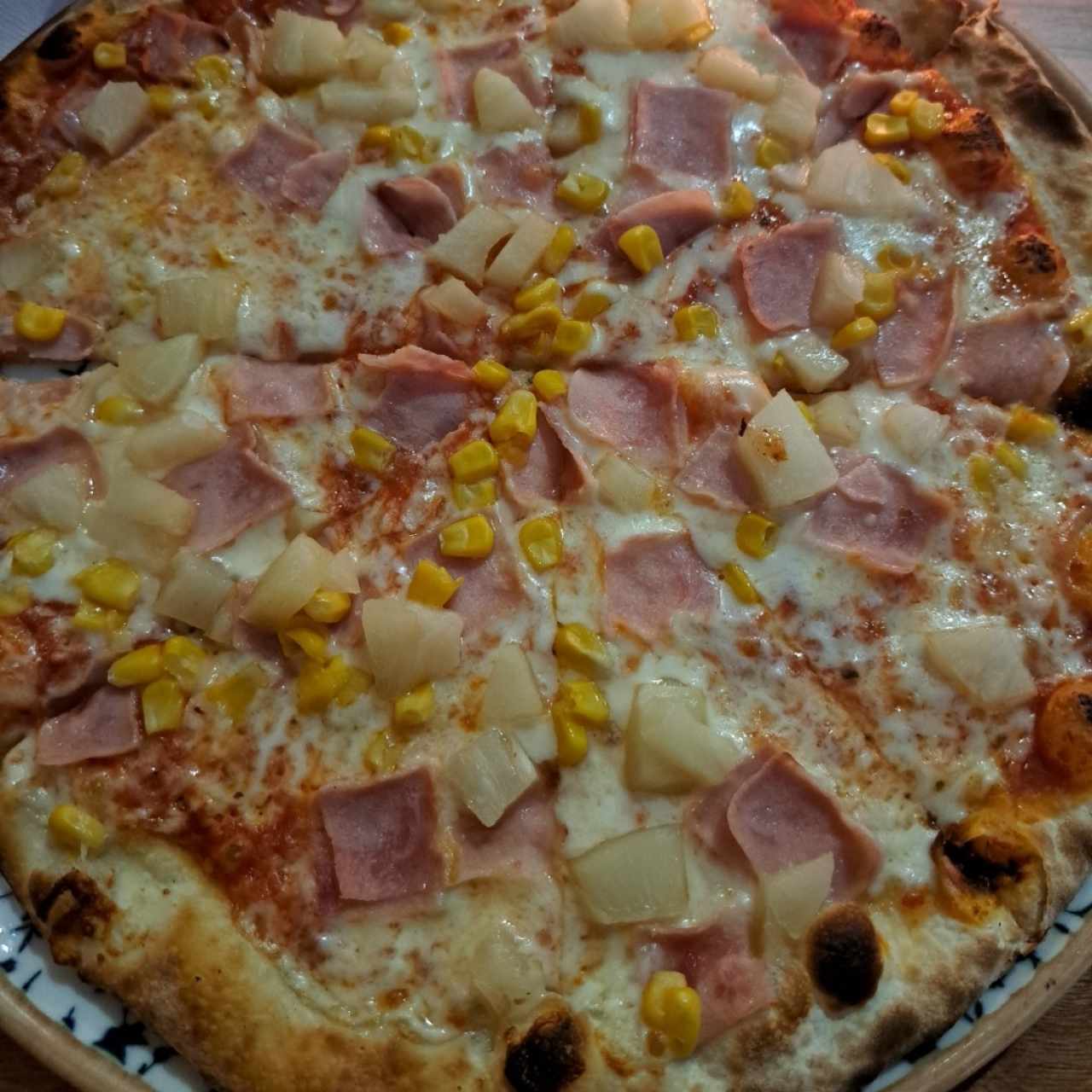 Pizza hawaiana 