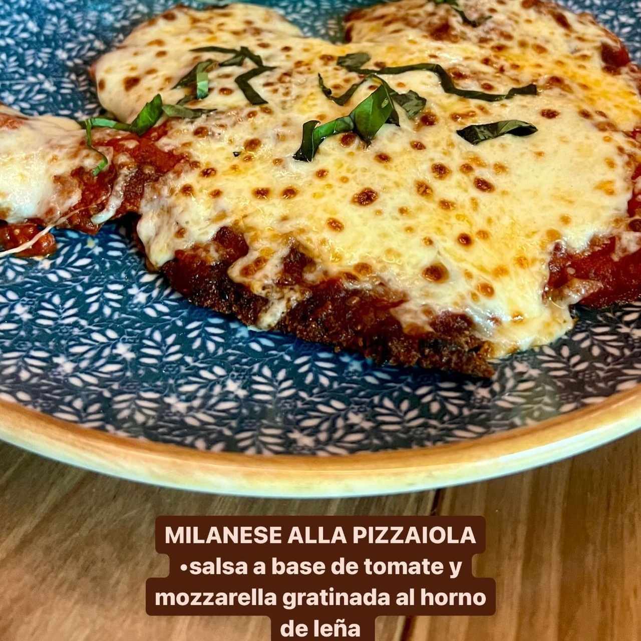 Secondi - Milanese Alla Pizzaiola