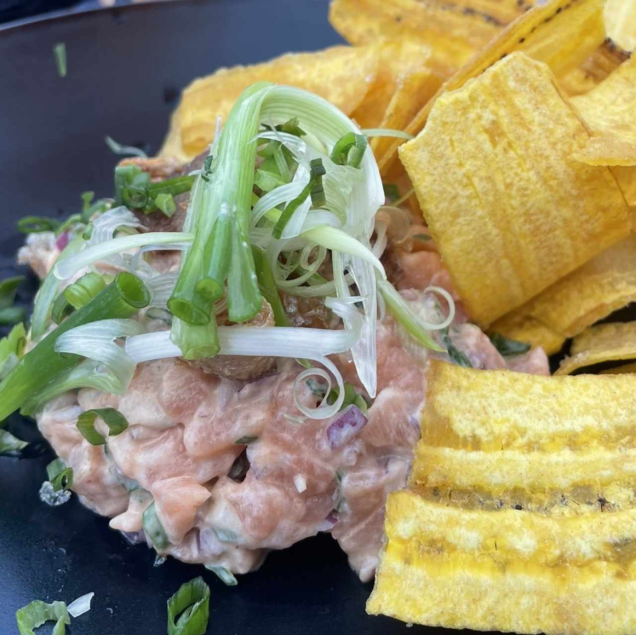 Tartar de salmón 