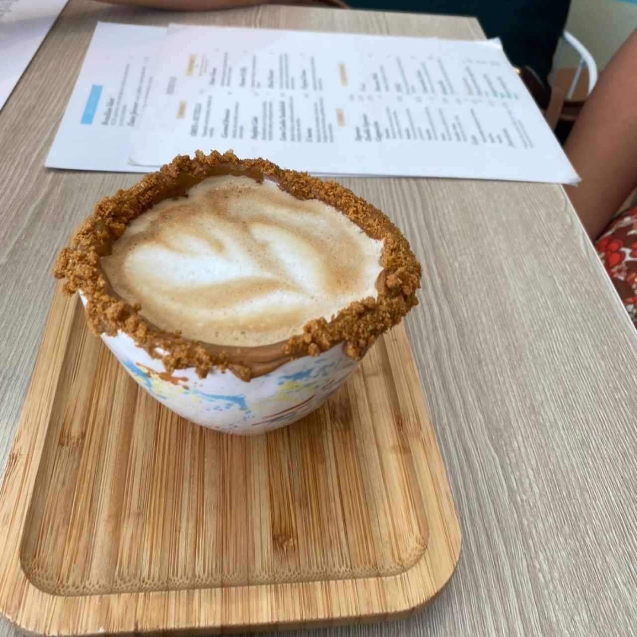 Capuccino de lotus