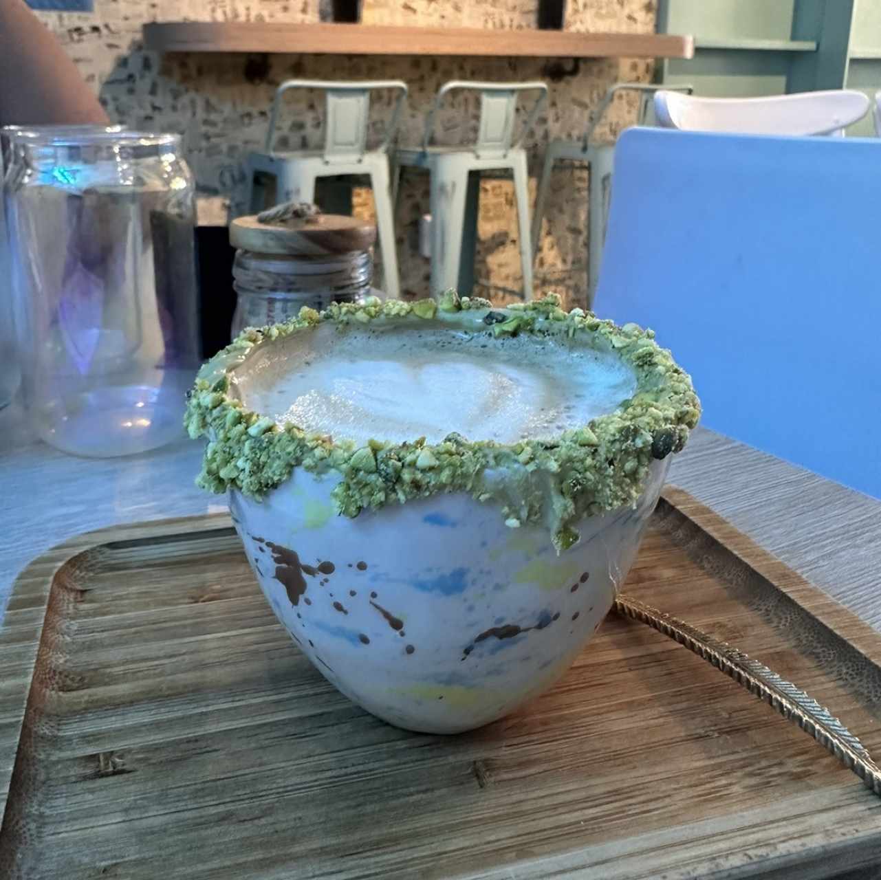 Capuccino pistacho