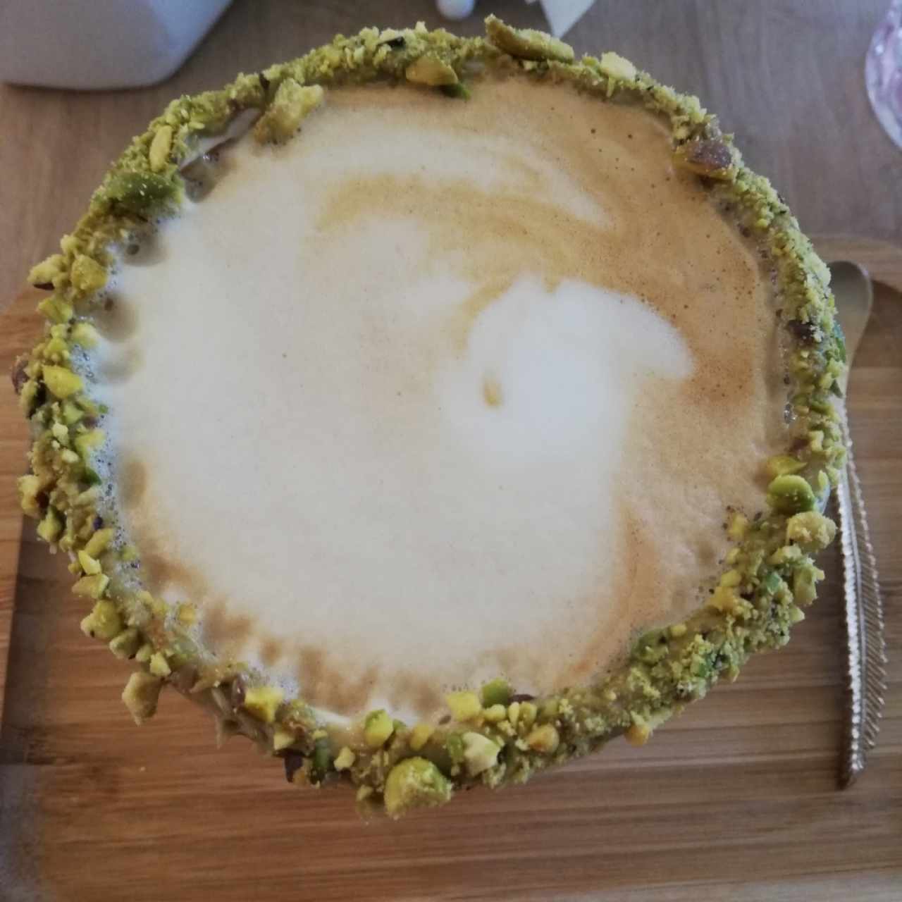 Capuchino de Pistacho 