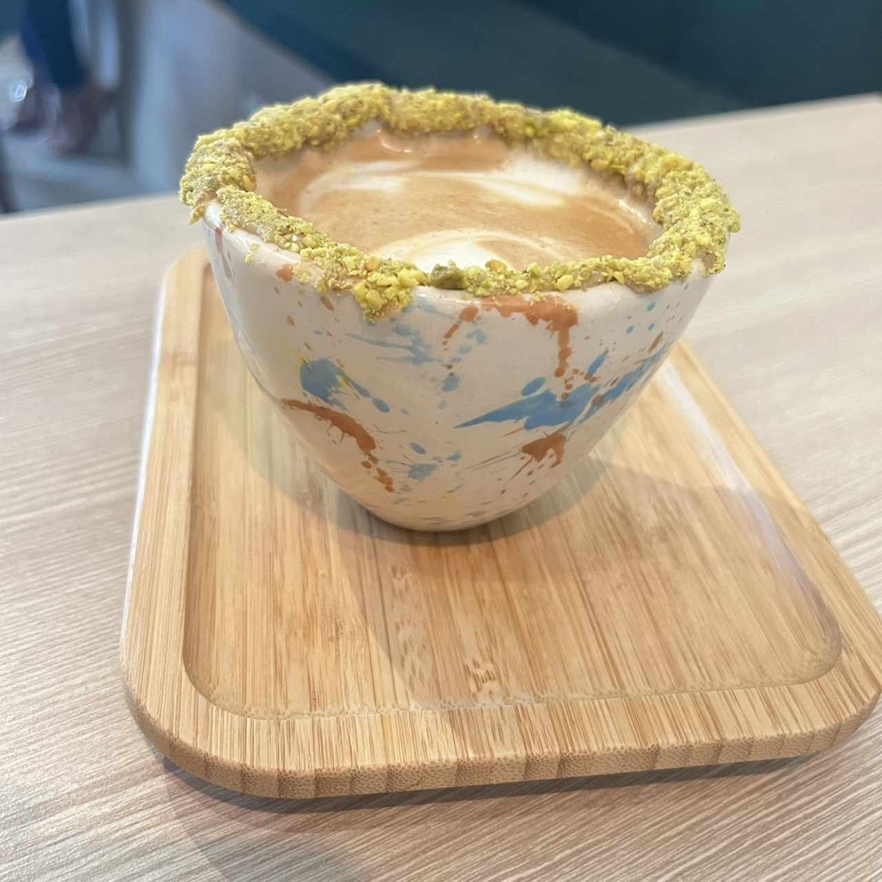 Cappuccino de Pistacho