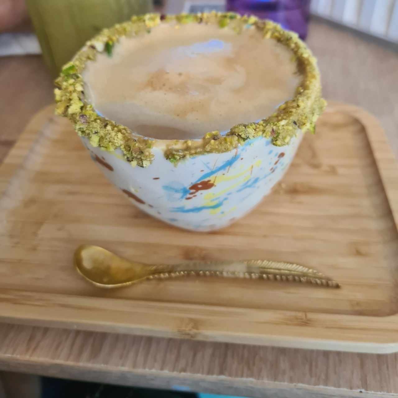 Capuchino pistacho 