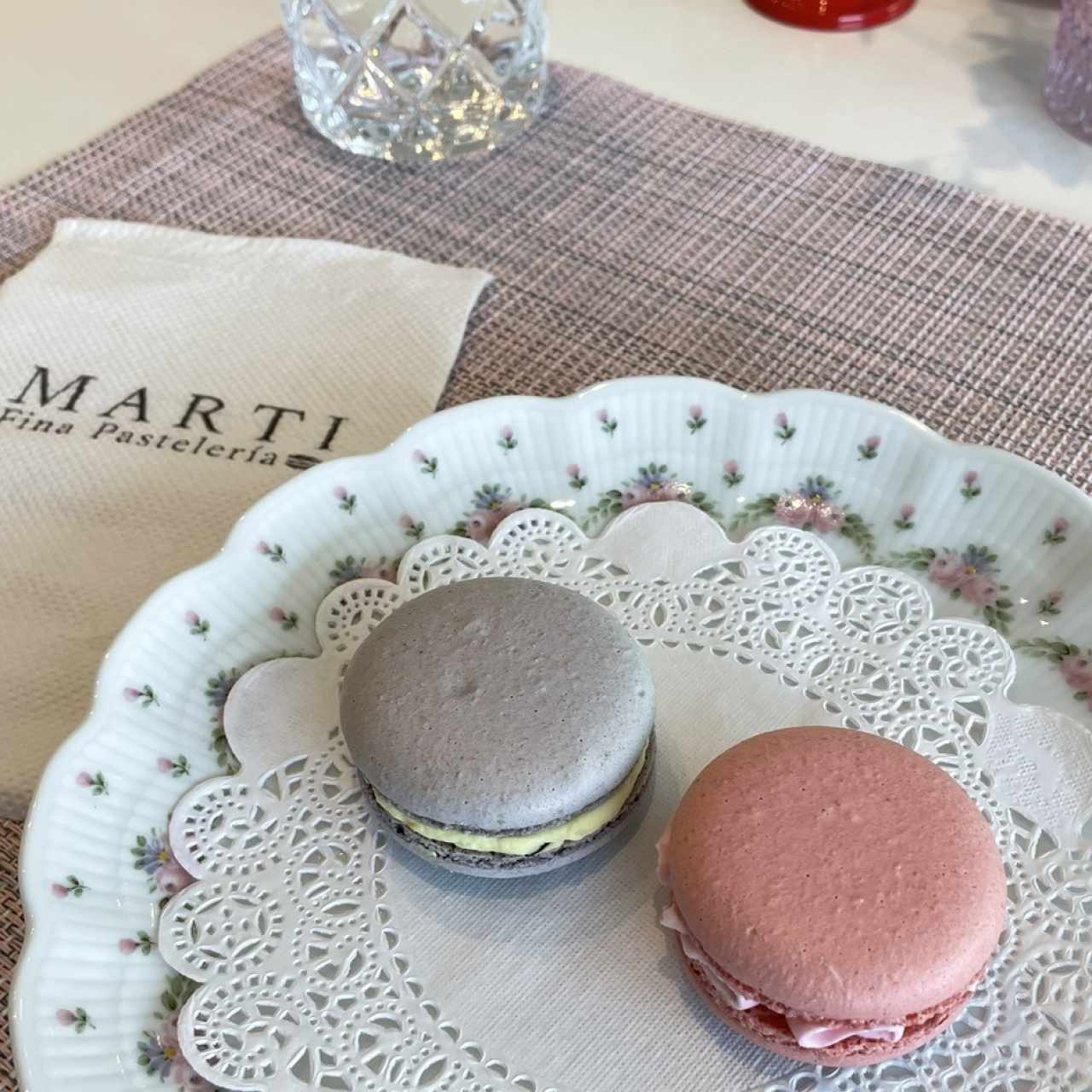 Macaroons de Maracuya y Rosa