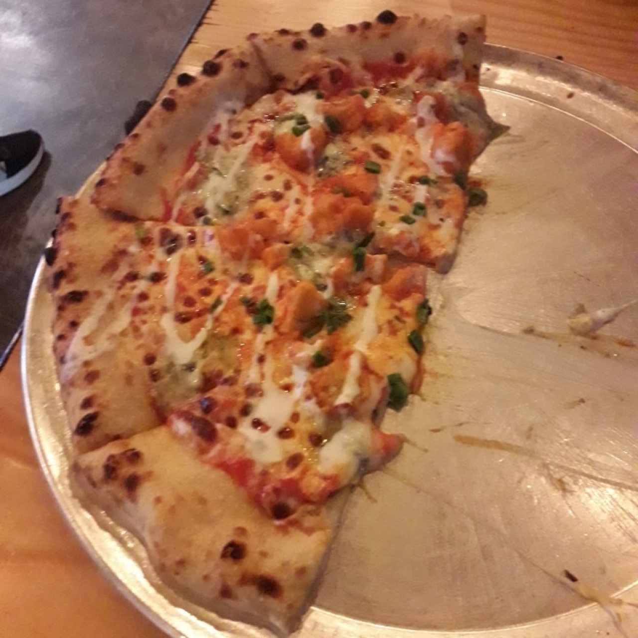 pizza búfalo de pollo