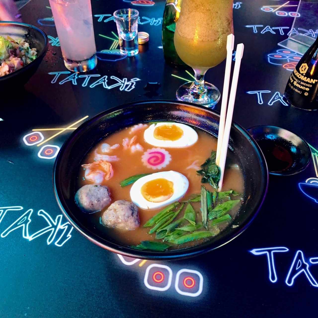 Ramen de Mariscos 🦐 ; delicioso 