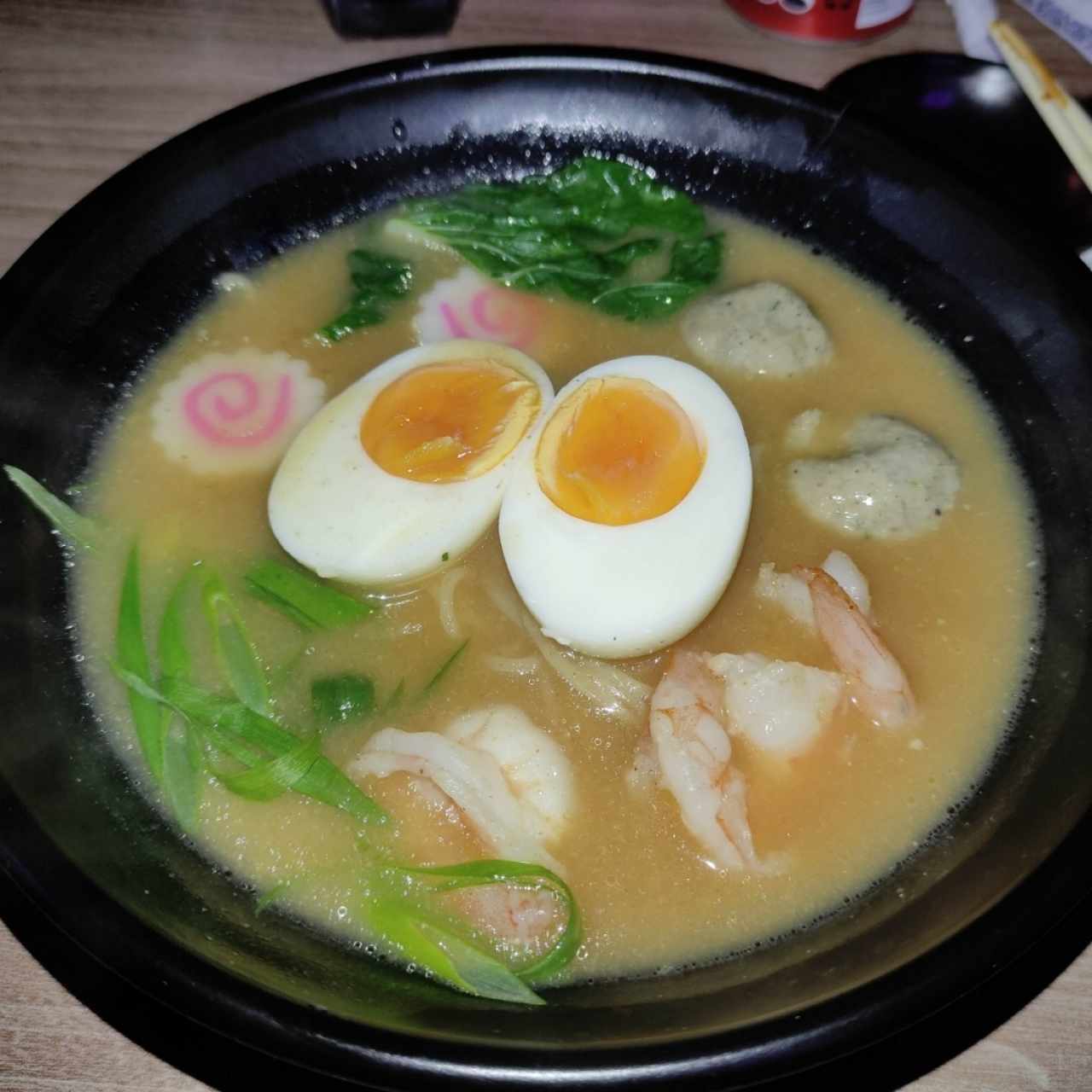 Ramen de Mariscos.