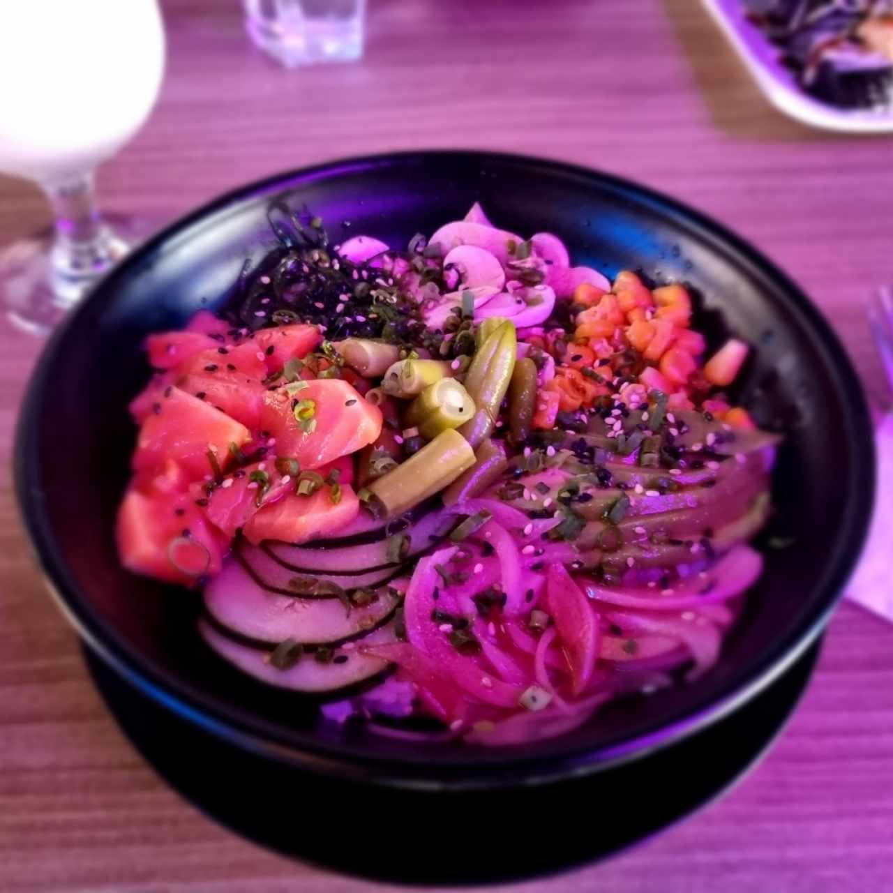 Poke bowl de salmón 