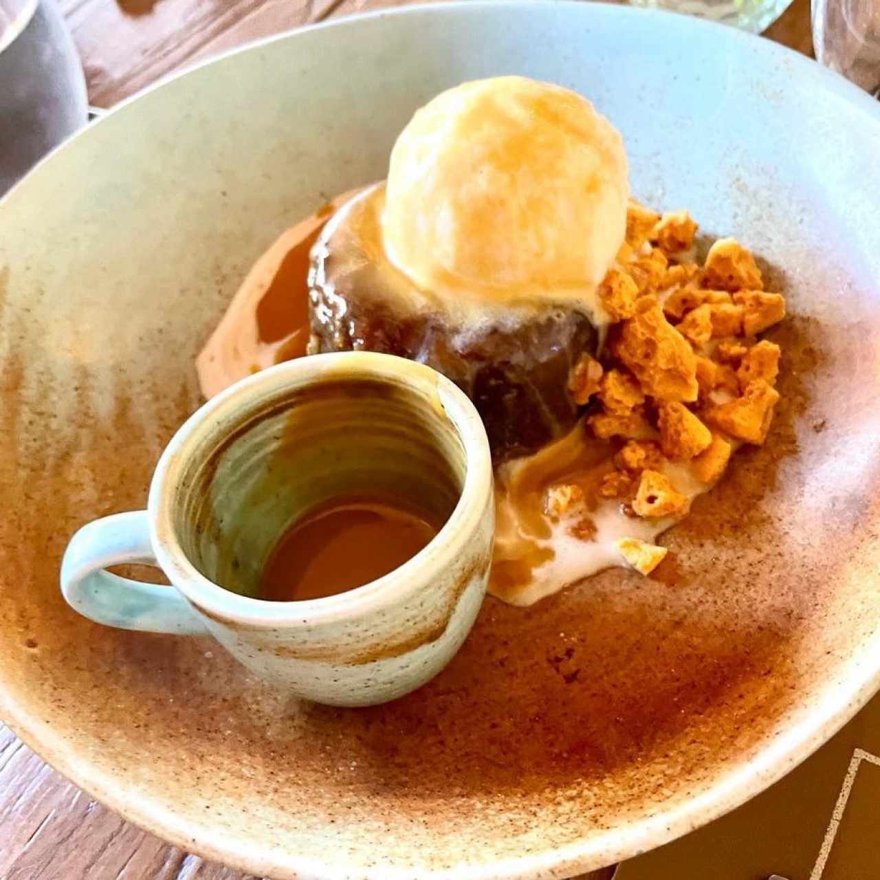 Sticky Toffee Pudín