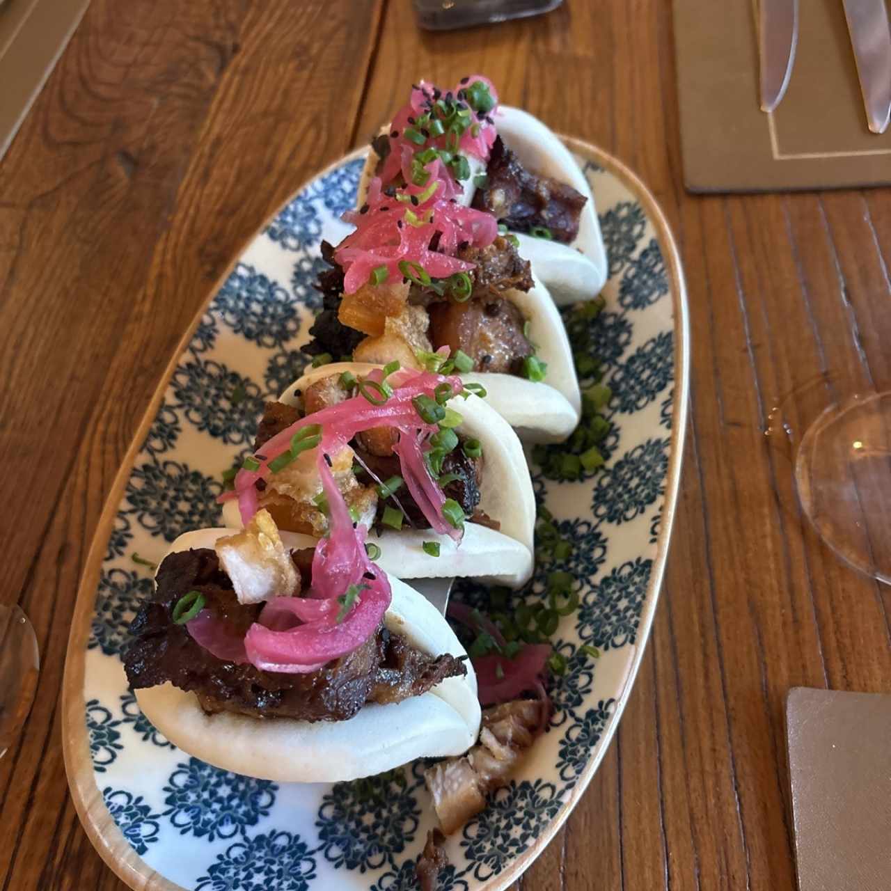Baos de costilla estilo Hong Kong