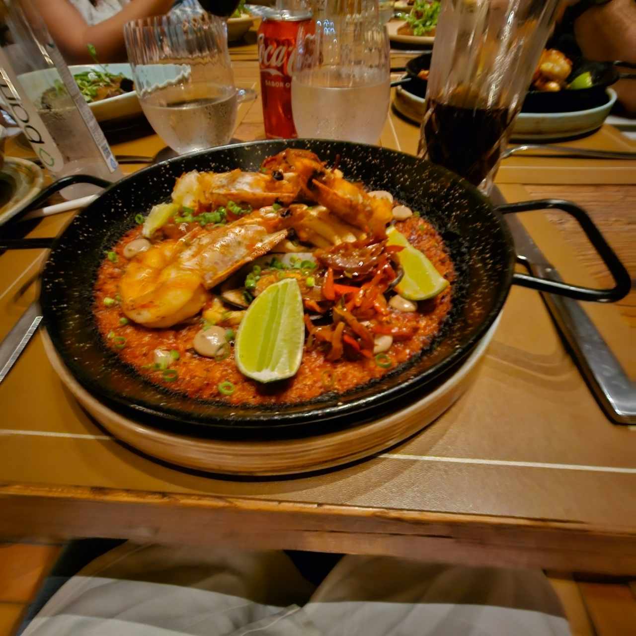 paella de mariscos