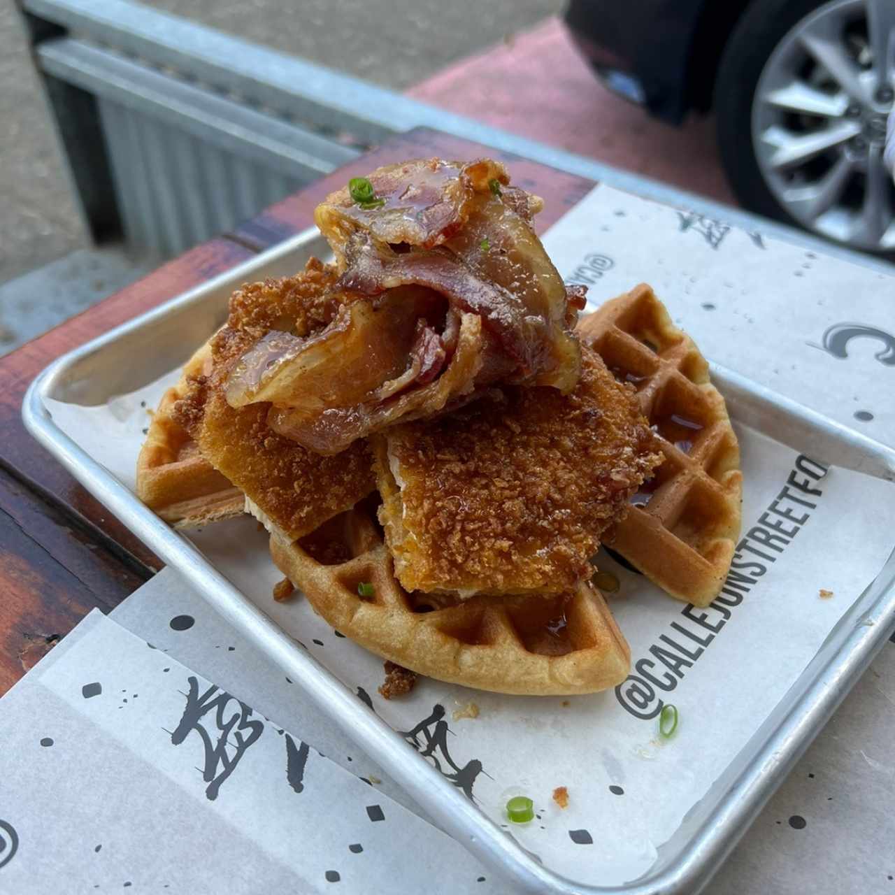 Chicken waffle 