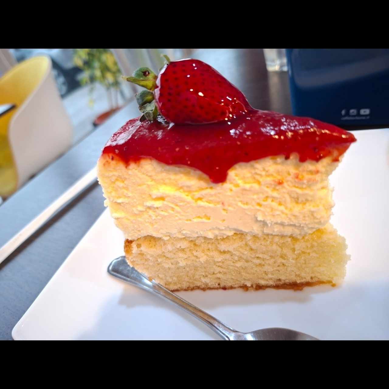 cheecake de fresa