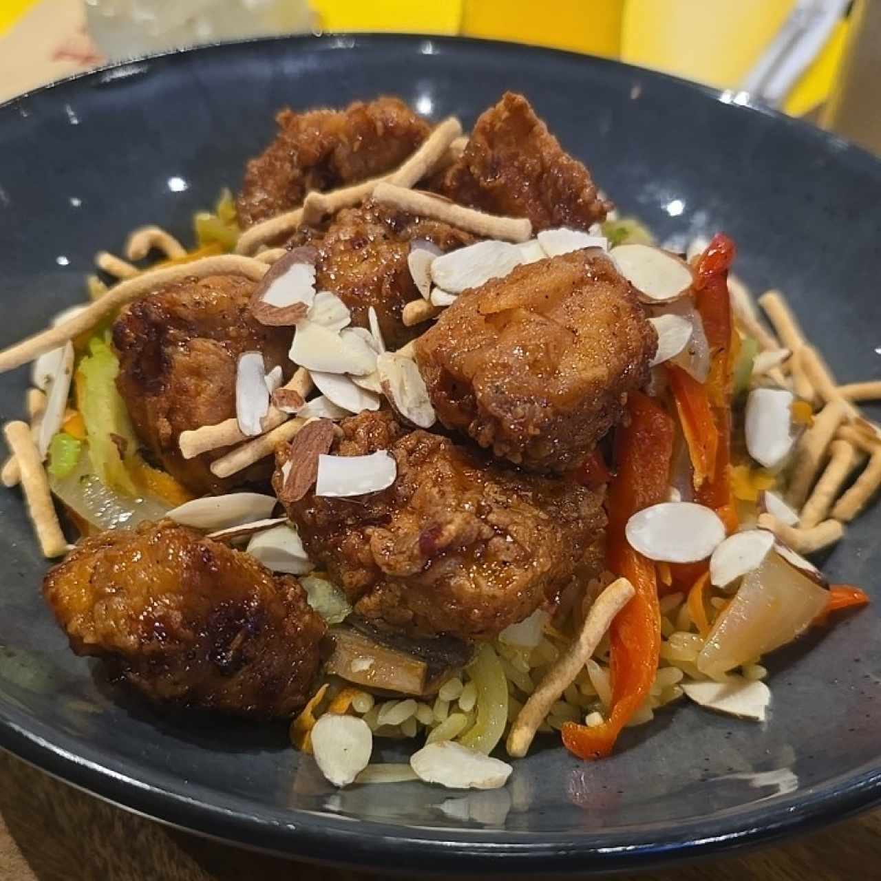 chicken orange bowl