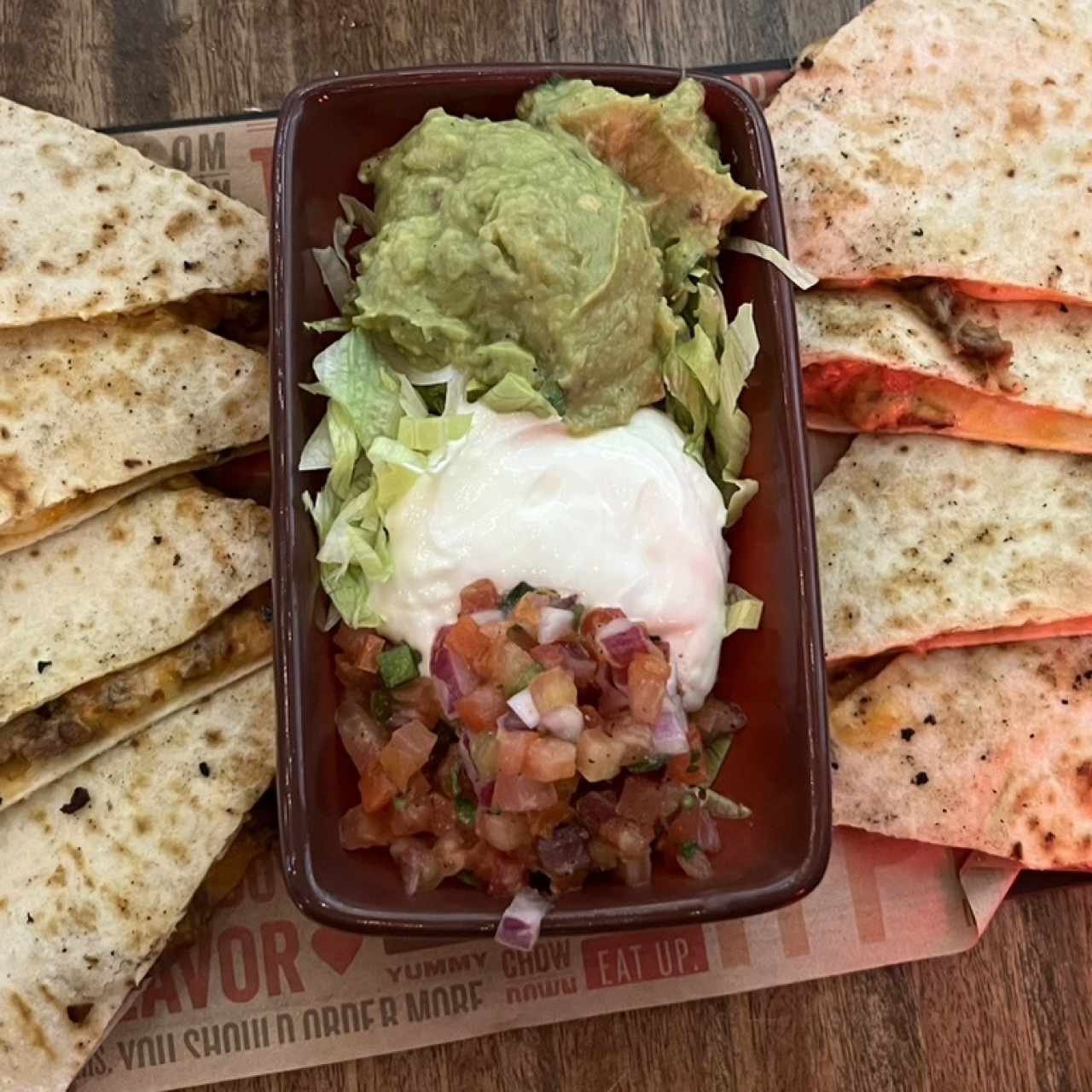 Quesadilla de carne