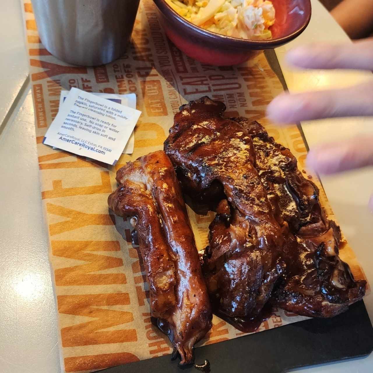 Half Applebees Riblets Platter