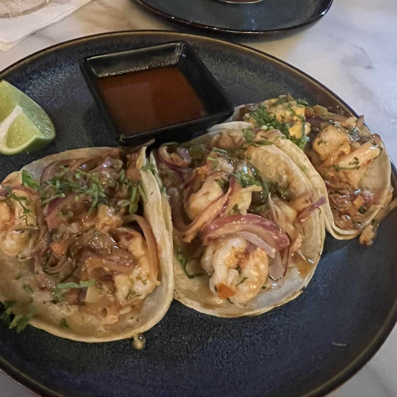 Tacos de camaron