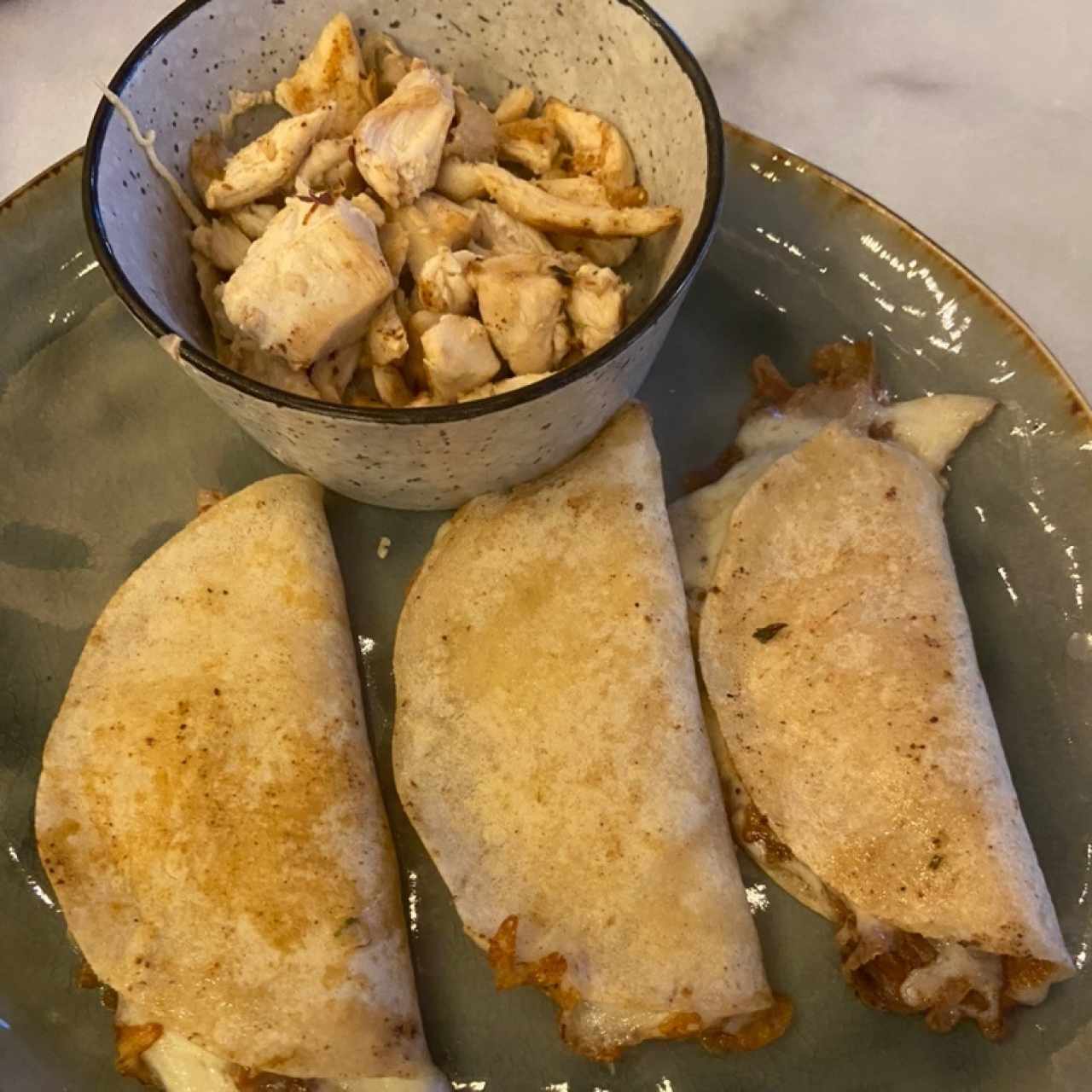 Quesadillas de pollo