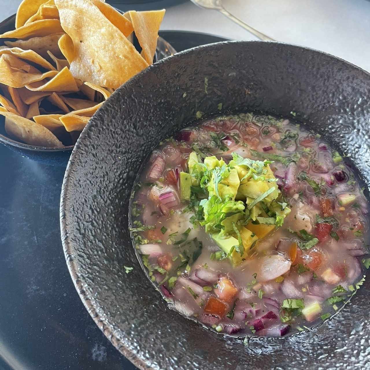 Ceviche de camarón 