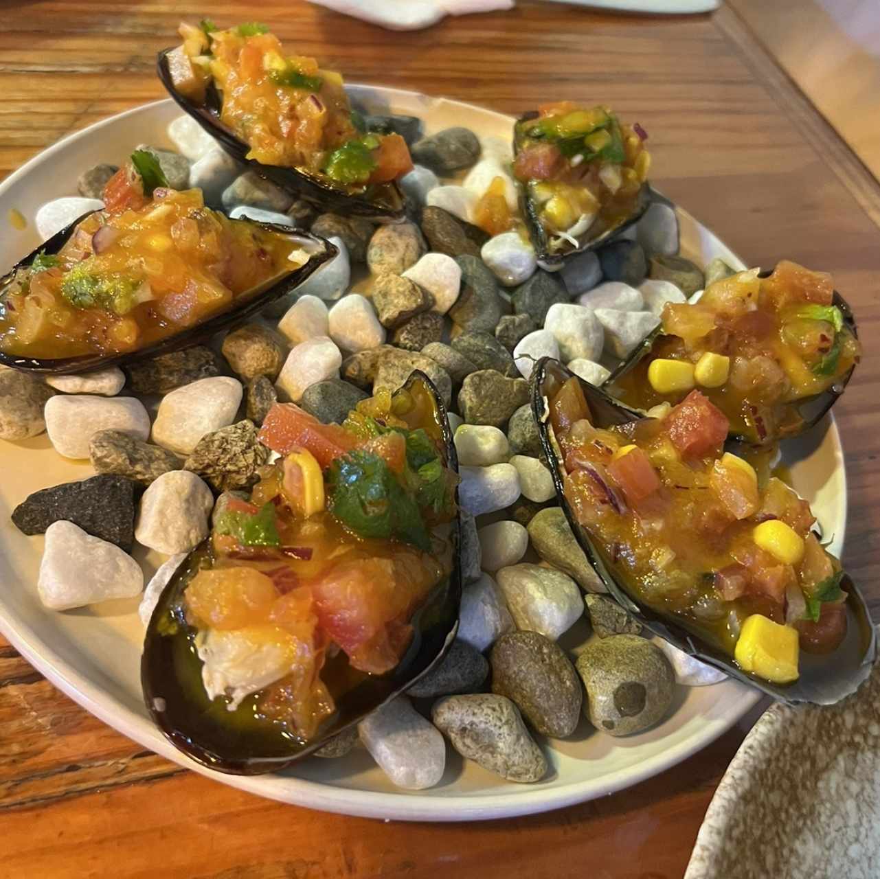 MEJILLONES A LA CHALACA