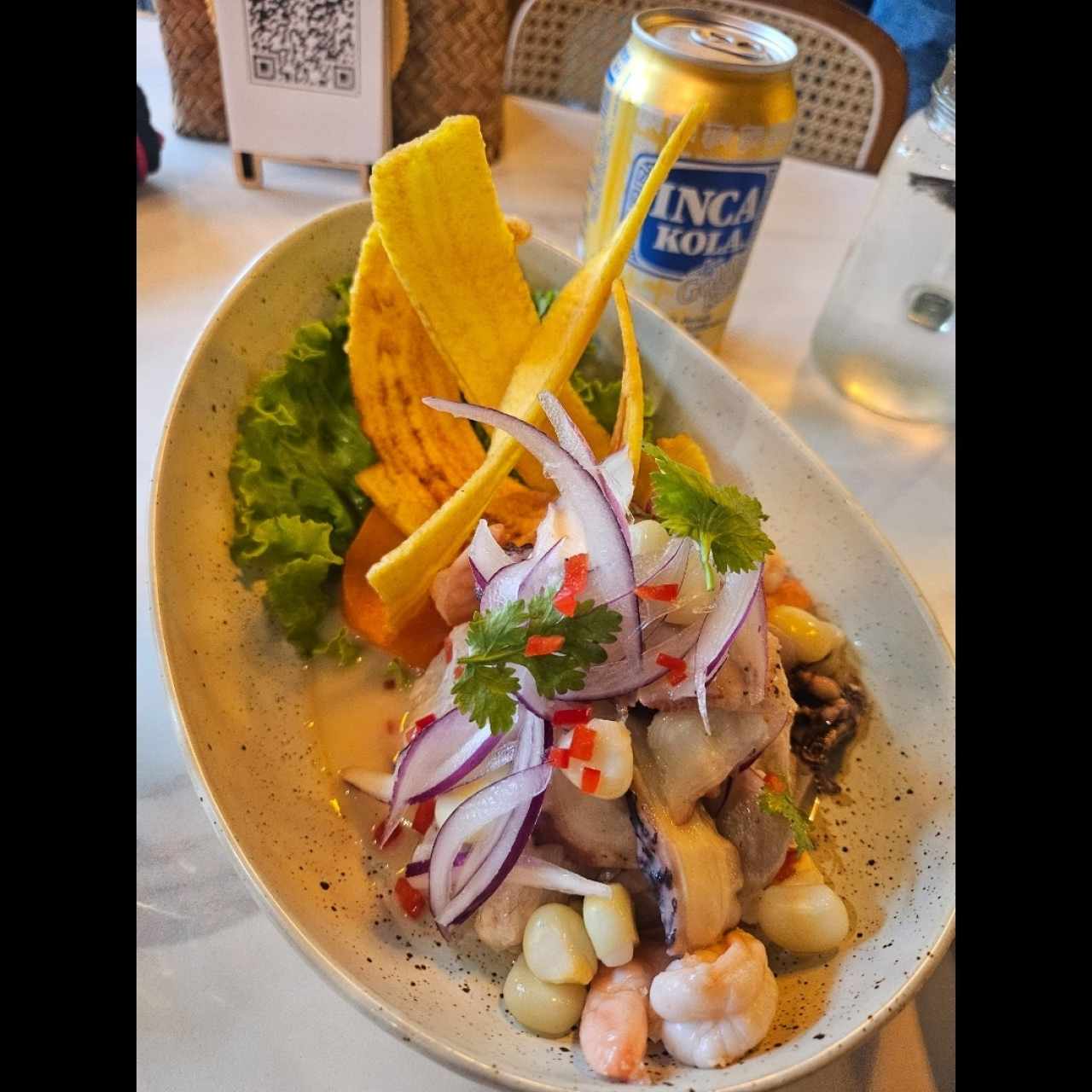 Ceviche de mariscos mixto