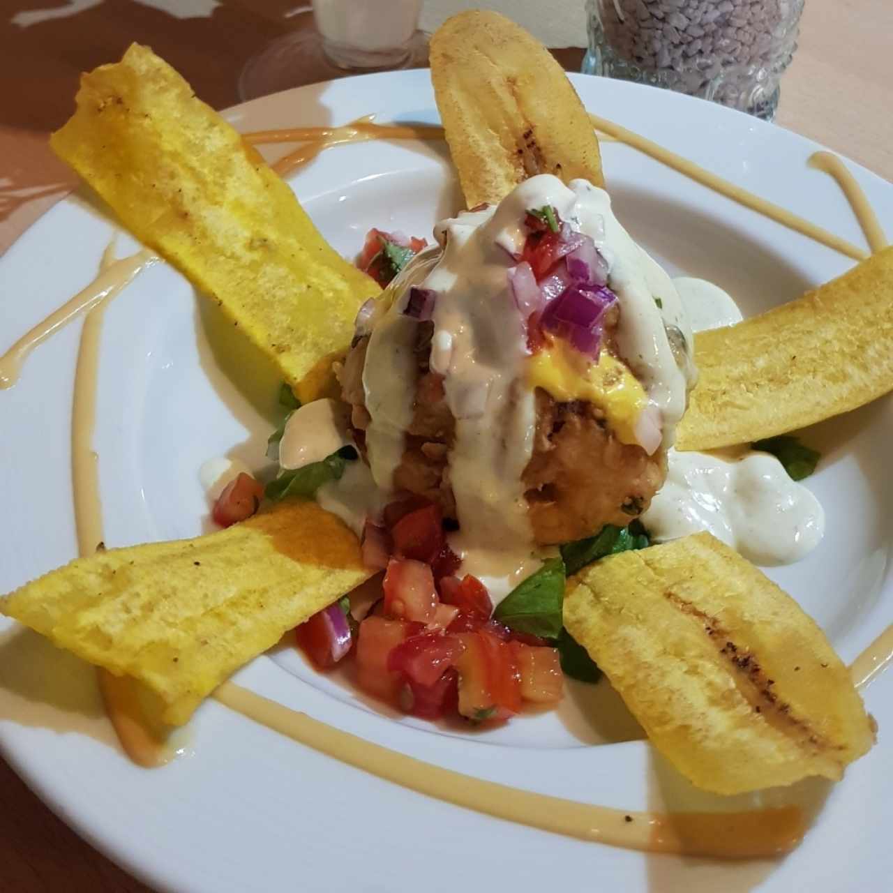 Ceviche Frito....delicia! 