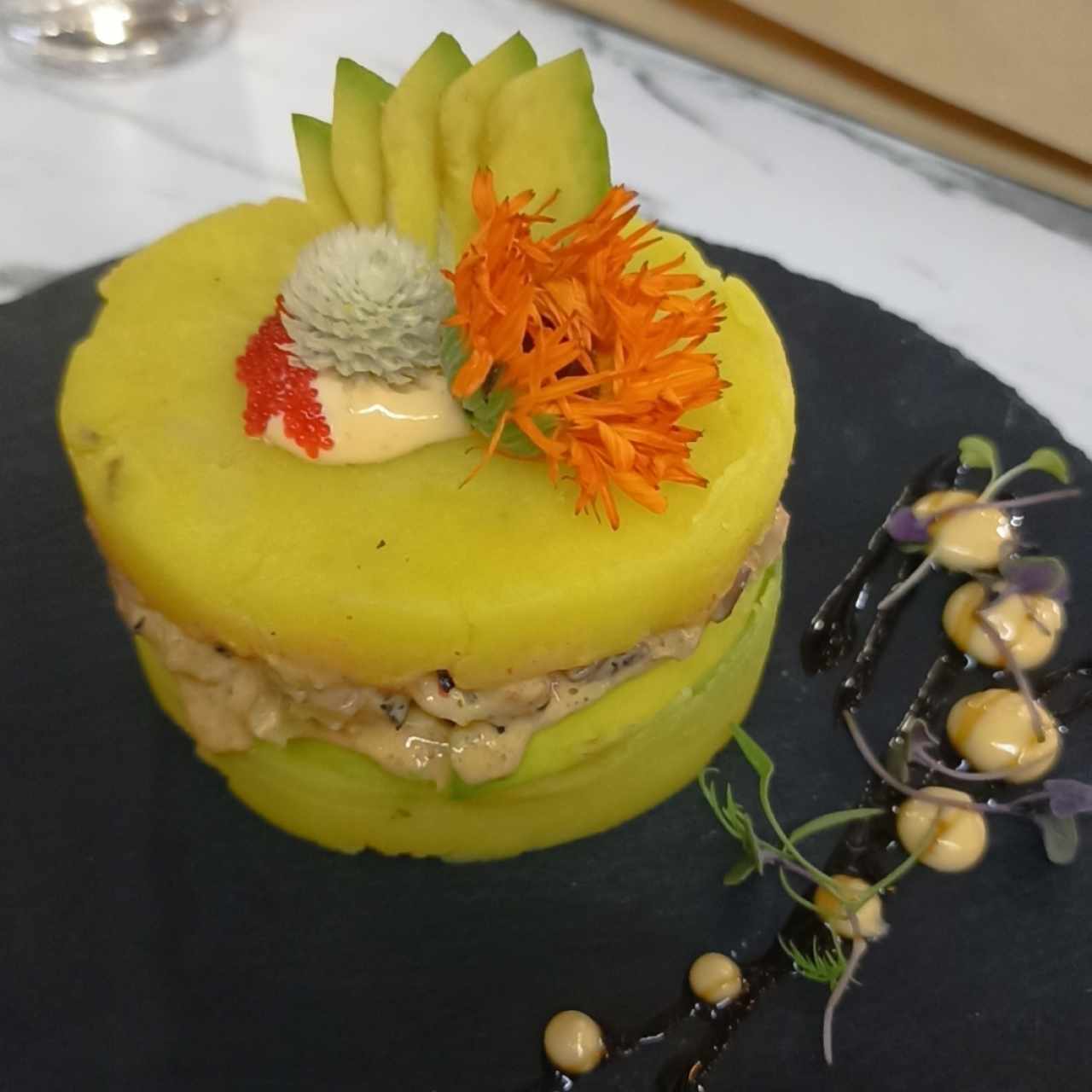 Causa limeña con pulpo