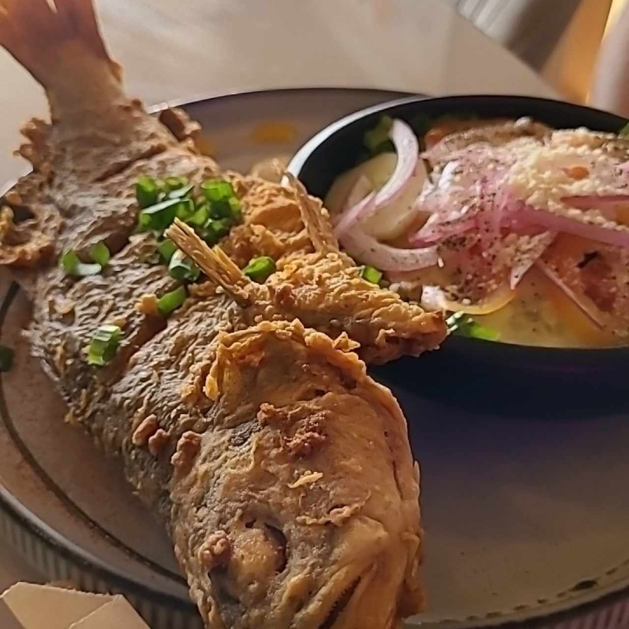 pescado frito