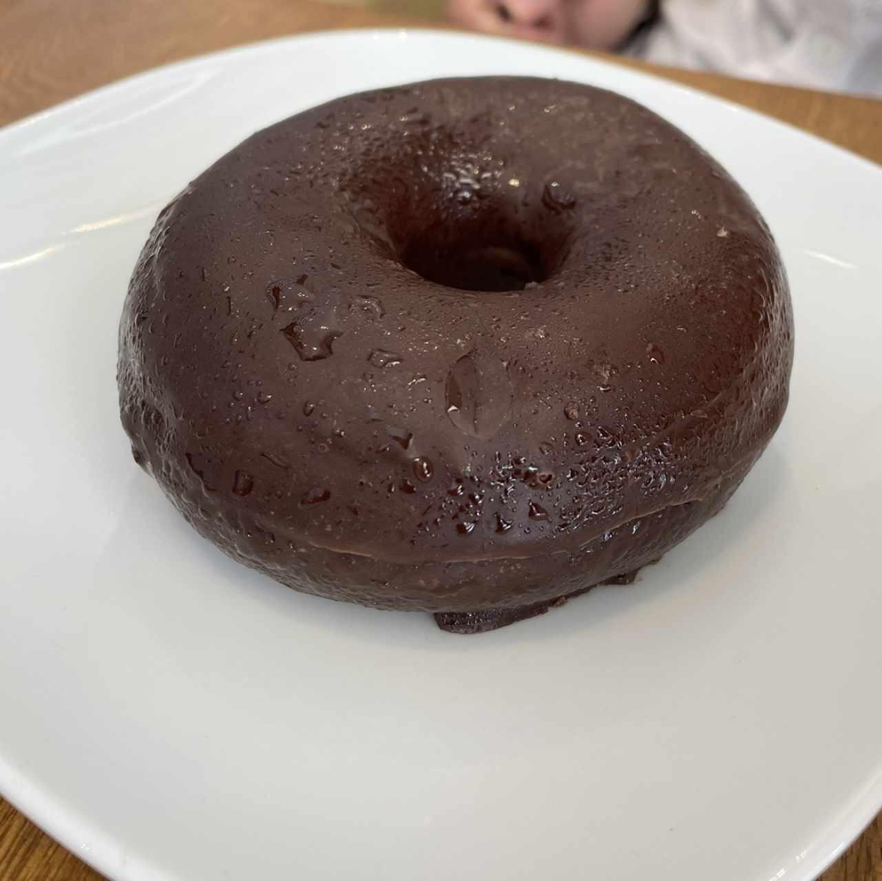 Donut de chocolate