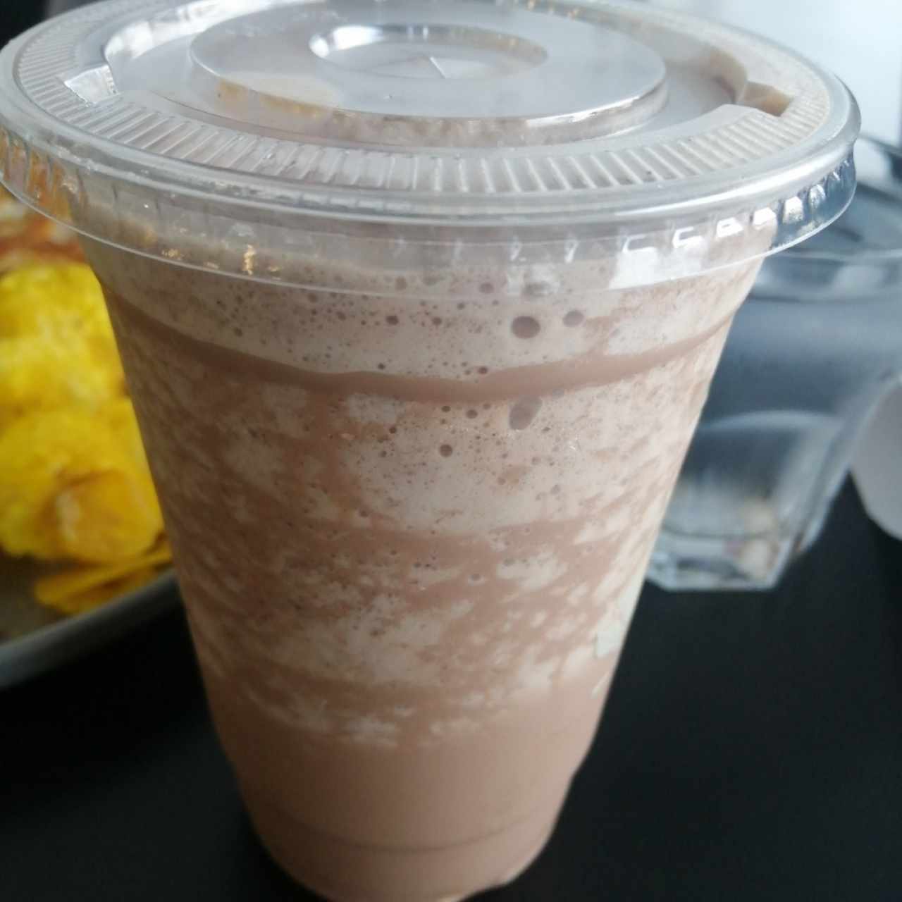 Frappe de chocolate con café 