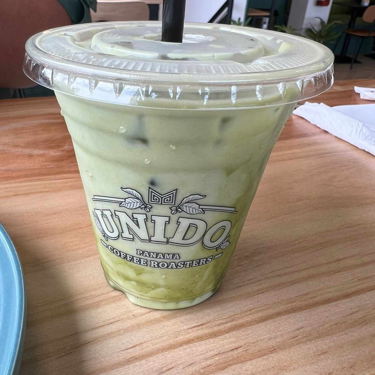 Matcha latte frio