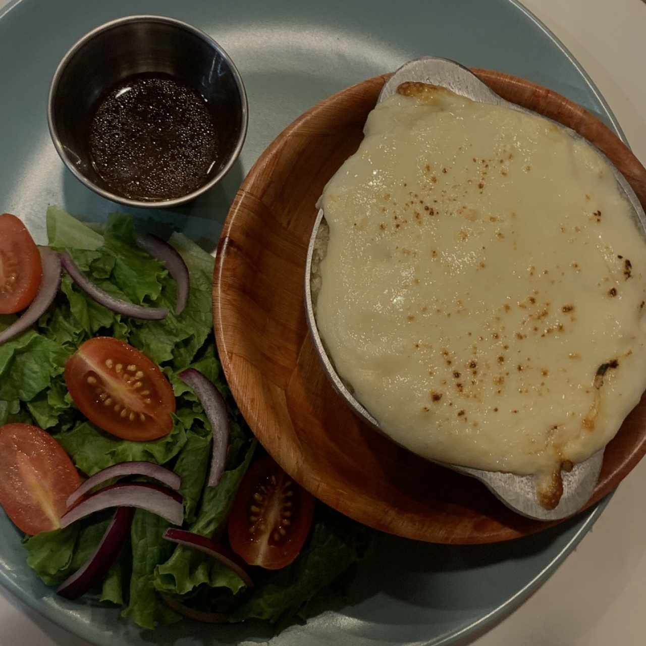 Pastel de yuca con ropa vieja 