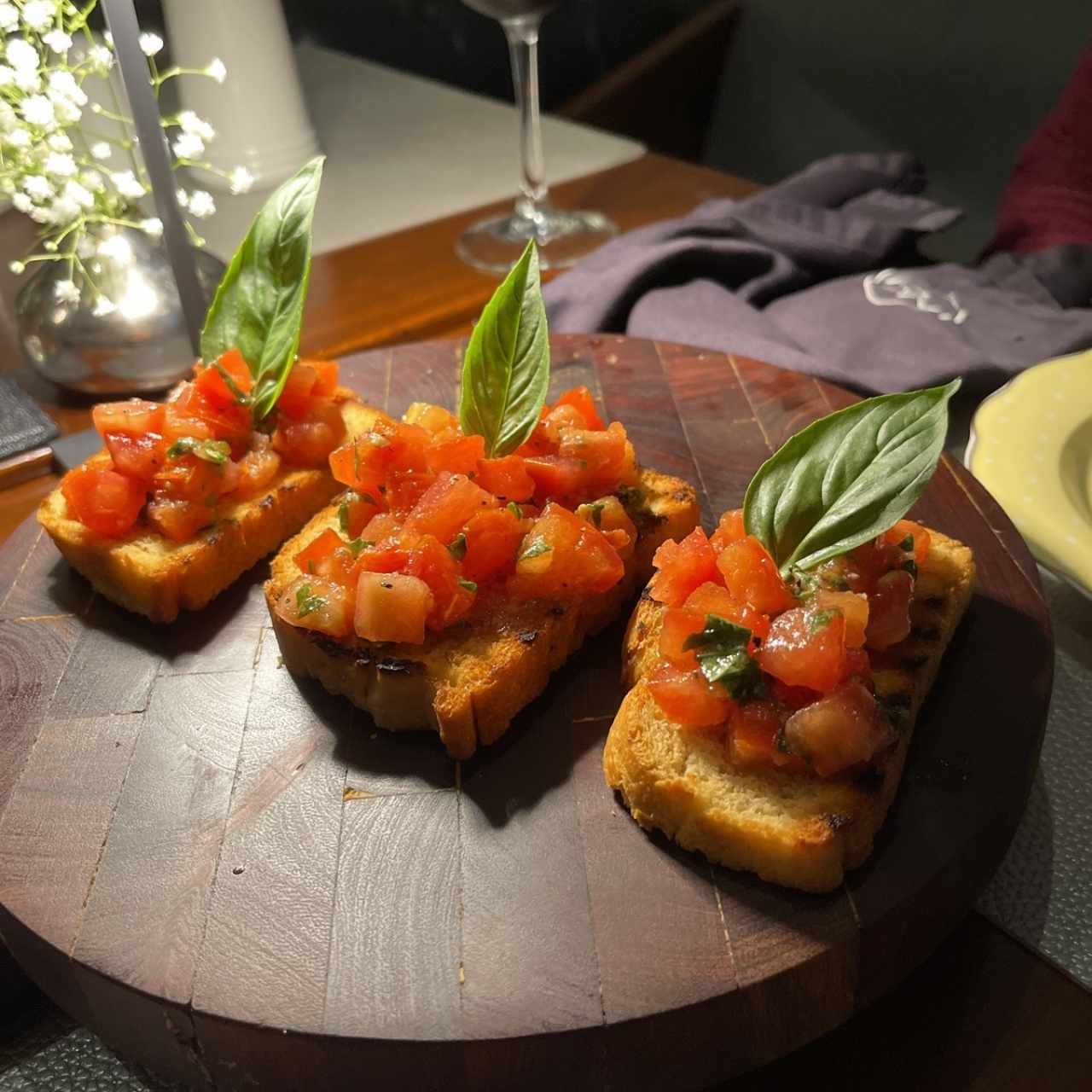 Entradas - Bruschetta de Pomodoro