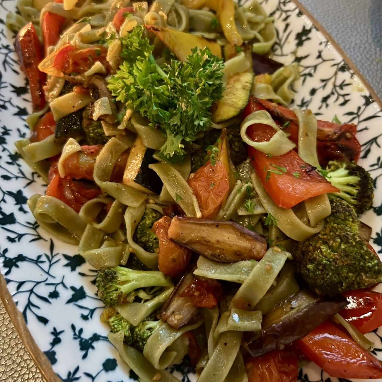 Tagliarini con vegetales