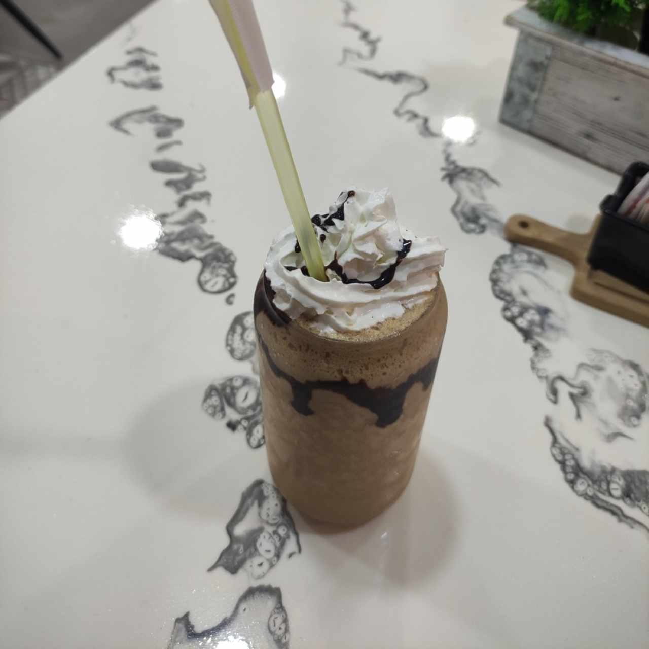 frappé de chocolate 