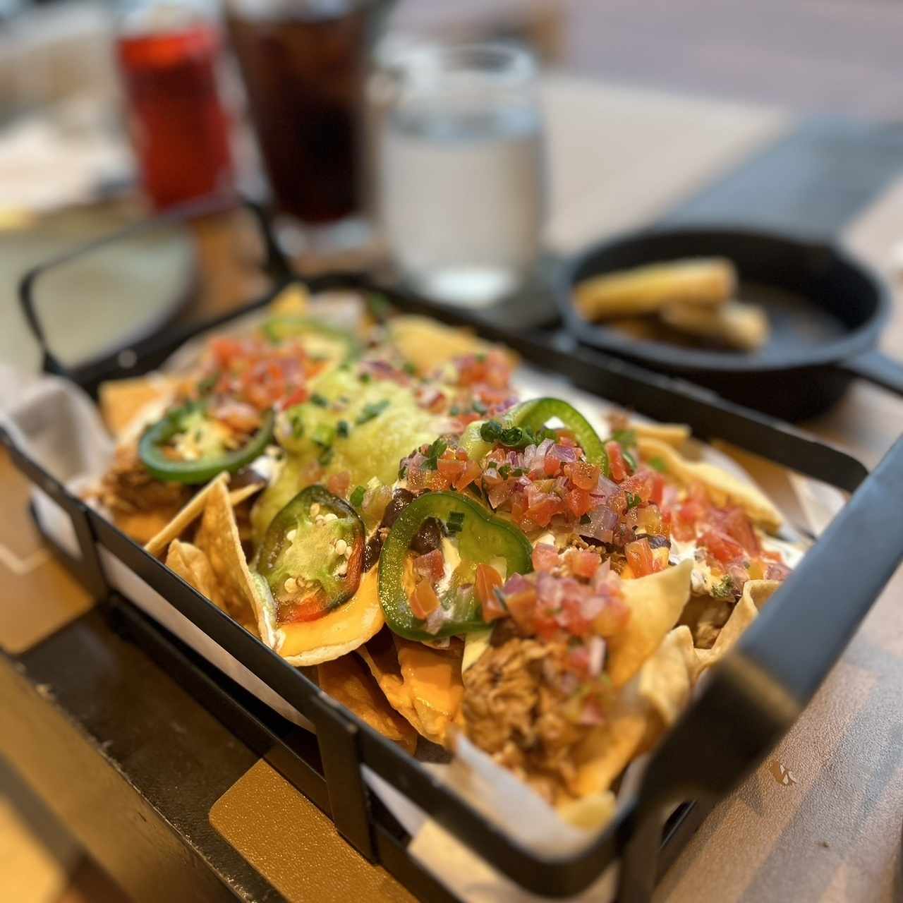 Nachos con pulled pork 