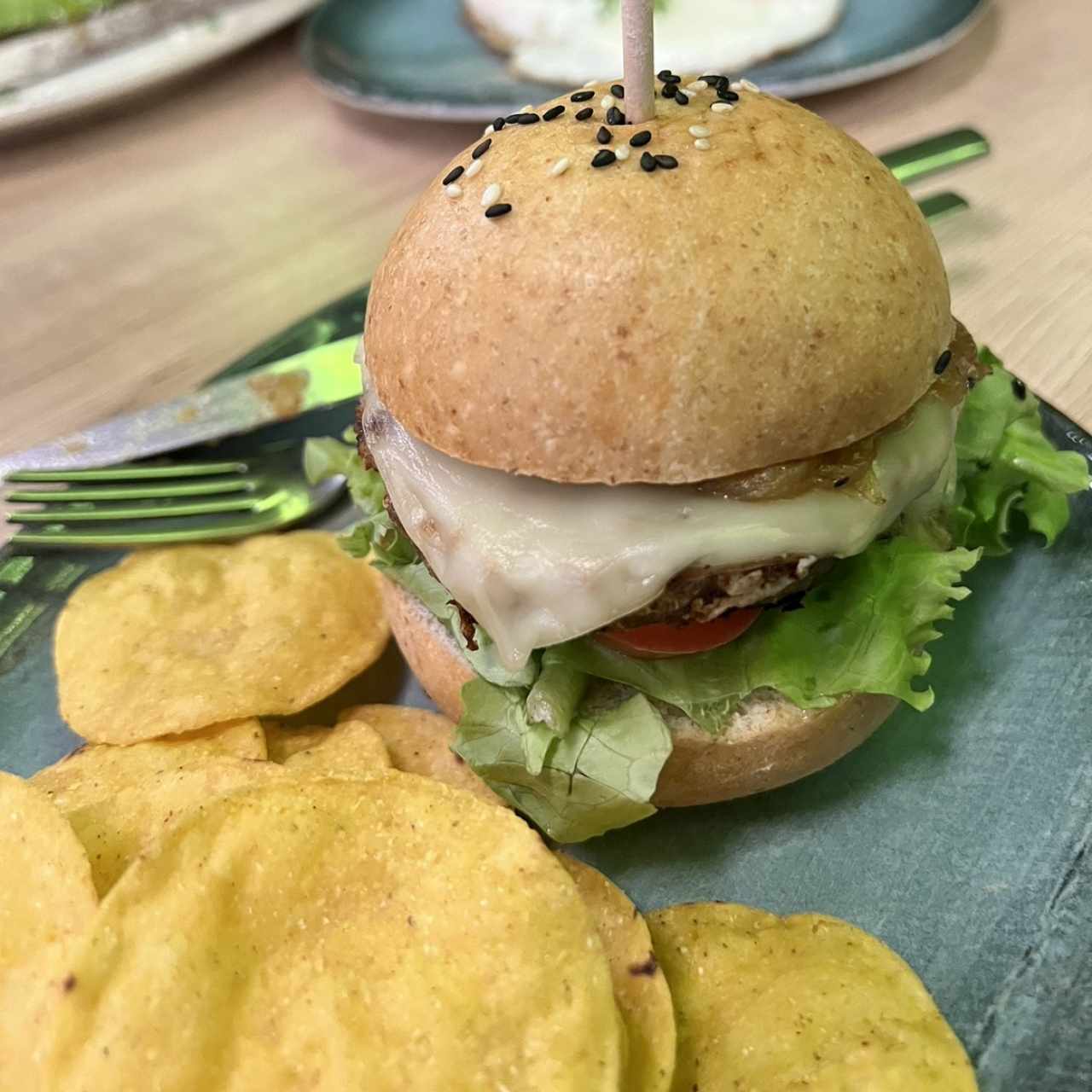 Hamburguesa de Pavo