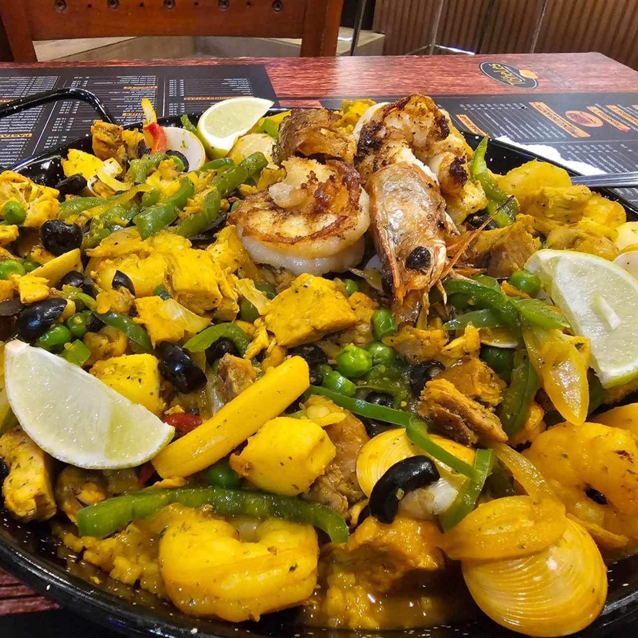 Paella Valenciana.