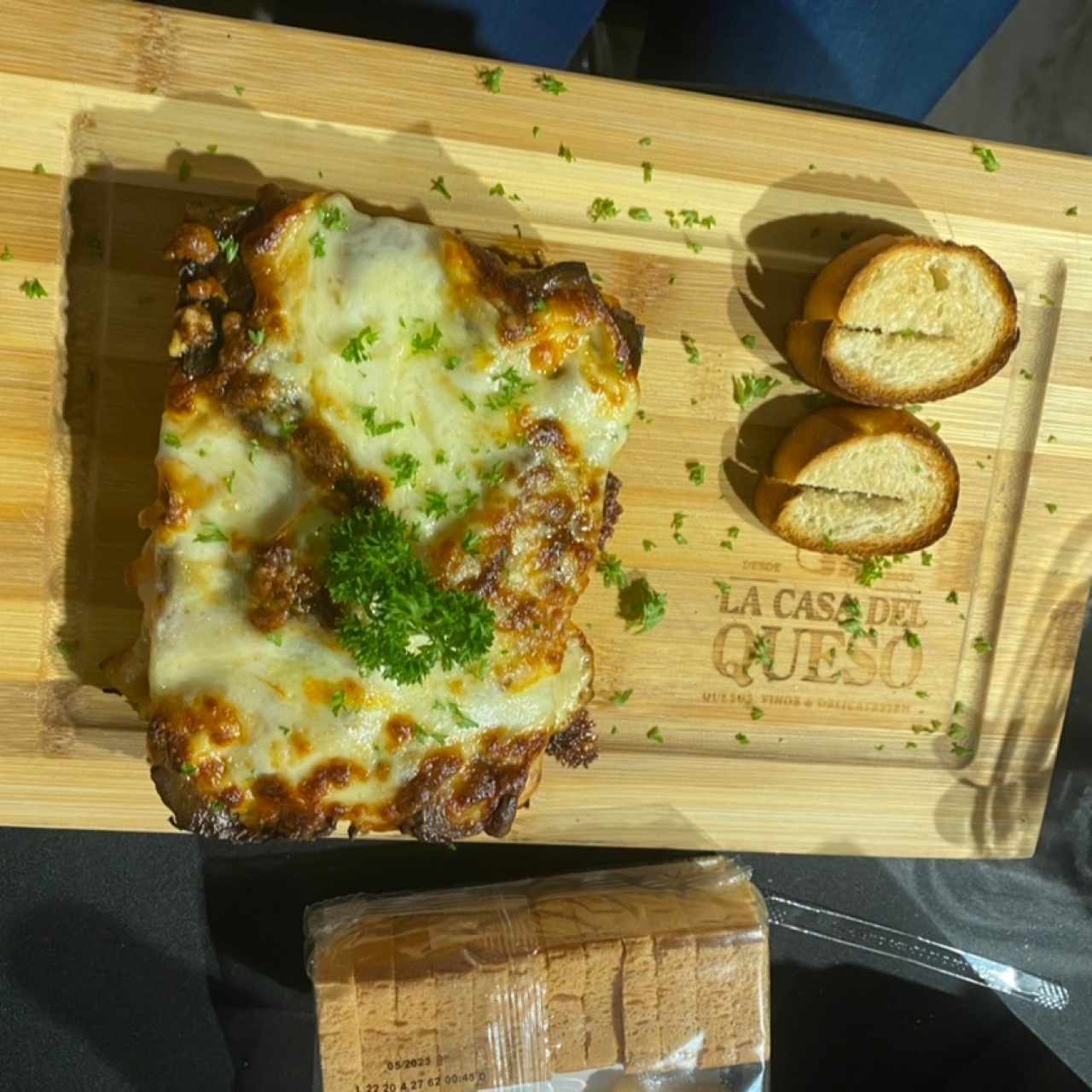 Lasagna de pollo 