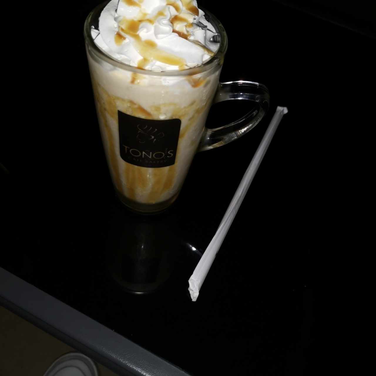 Frappe de caramelo