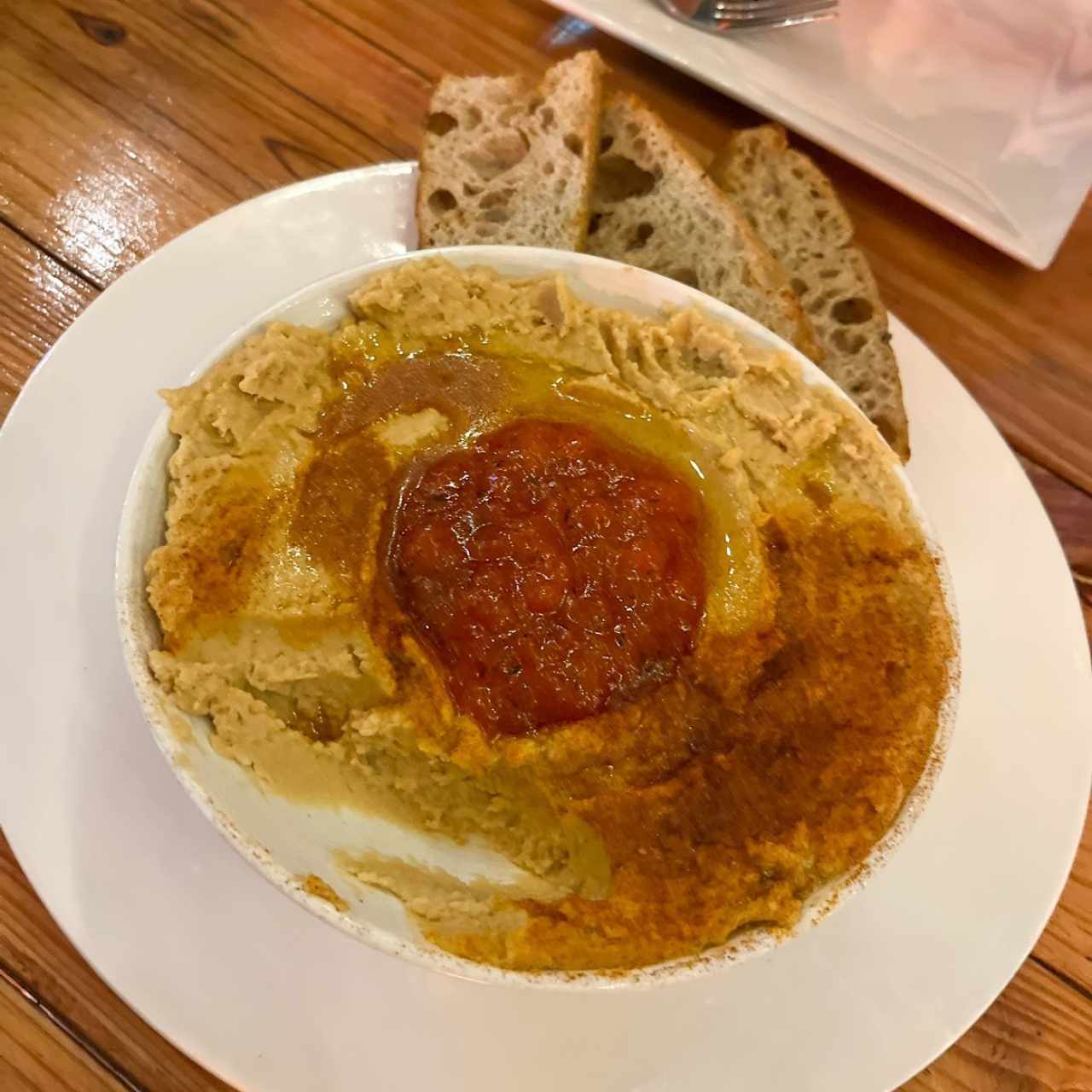 Hummus de garbanzo