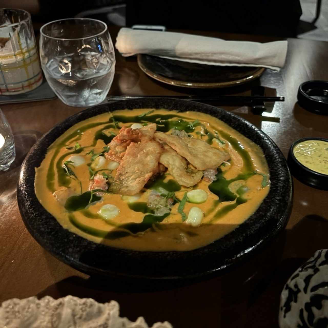 Tiradito en Leche de Tigre de Ají Chombo