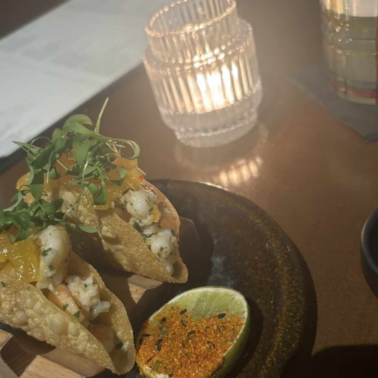 Tacos camaron 