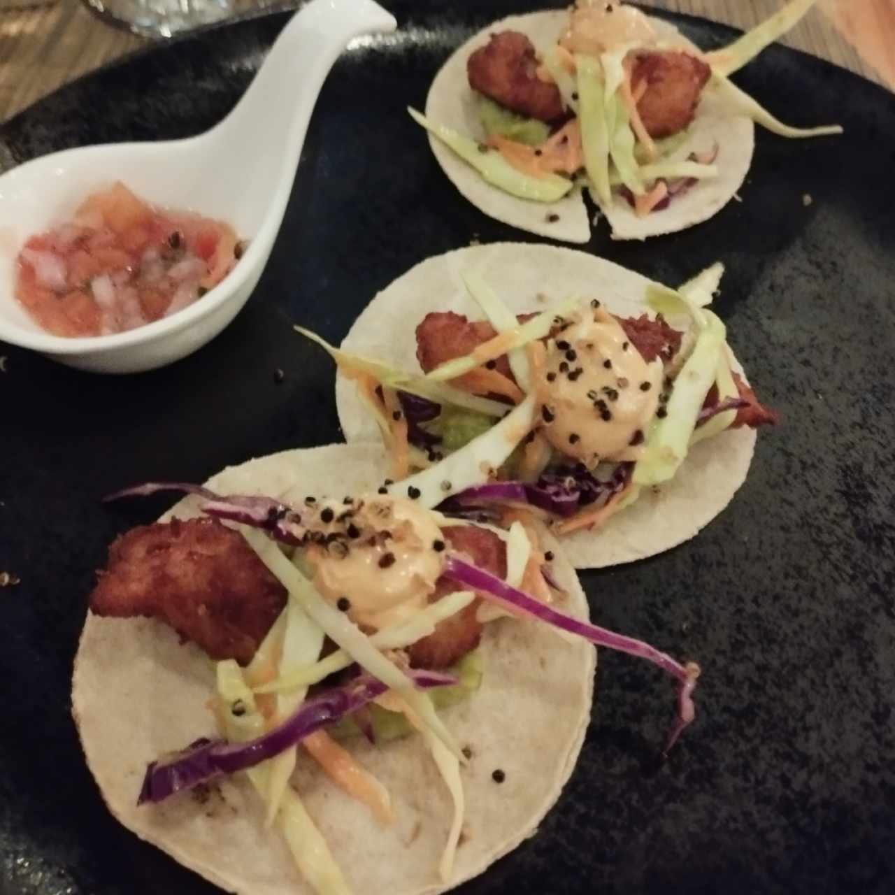 Tacos de pescado 