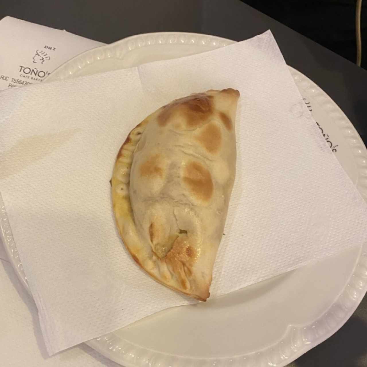 Breakfast - Chicken empanada